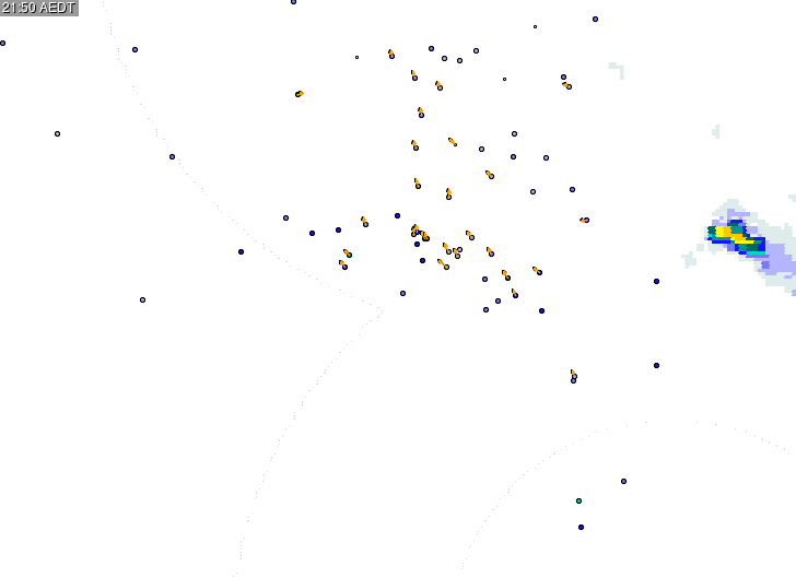 Narrabri Shire RADAR and Lightning Tracker